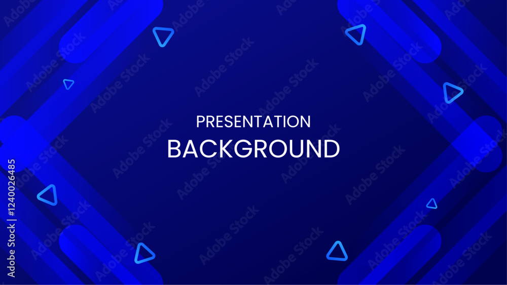 Poster blue gradient abstract background for presentation slides, corporate branding, or digital design gra