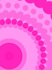 幾何学的な模様の背景、イラスト