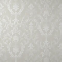 Light and airy damask wallpaper with a sbutle sheen and sense of calm and sophistication