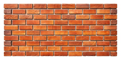 Brick wall, red bricks, textured surface, uniform pattern, masonry, construction material, architectural detail, rustic background