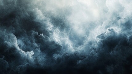 Obraz premium Dark And Dramatic Storm Cloudscape