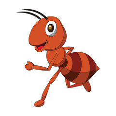 Cartoon Ant Vector illustration