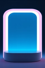 a close up of a lit up display in a dark room