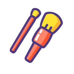 New in spring - make up multi colored icon pack