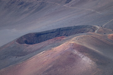 Volcanic Crator in Haleakala National Park