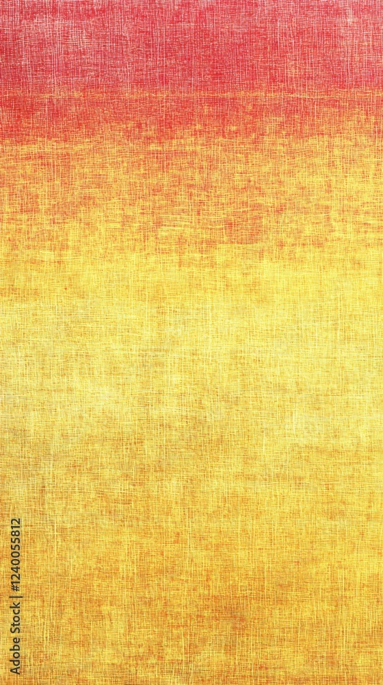 Poster textured gradient background with red orange and yellow hues creating a warm abstract pattern