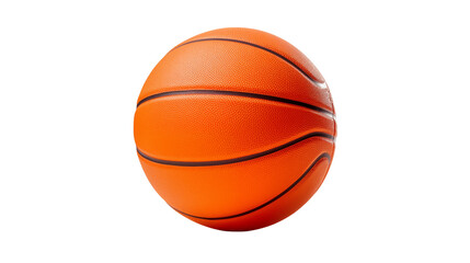 Professional Basketball Game Orange Ball Close up Studio Shot