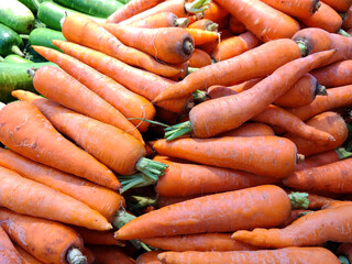 Group of carrot for selling