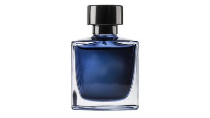 bottle of perfume isolated on white background 