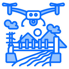 Obraz premium Inspection Drone