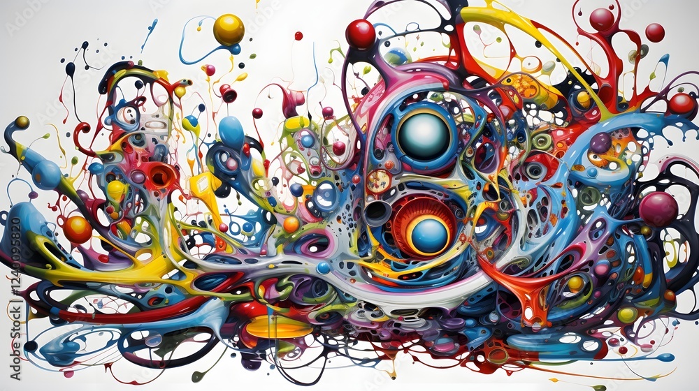 Poster a visually striking and immersive expression of the creative power of the human imagination showcase