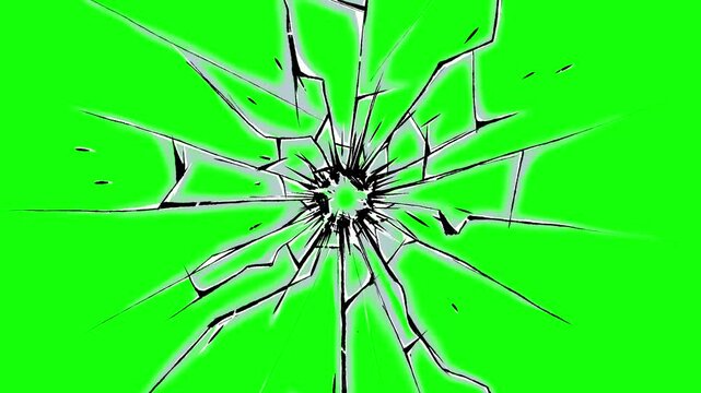 センターに撃ち込まれた銃痕