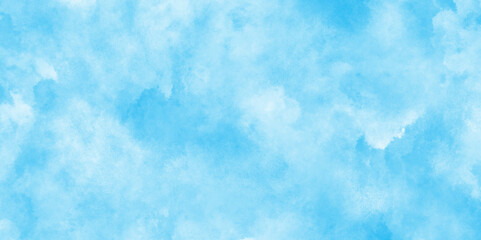 gradient light sky blue shades grunge cloudy watercolor background on white paper texture, blue watercolor abstract sky blue background, soft cloudy watercolor abstract painting background.