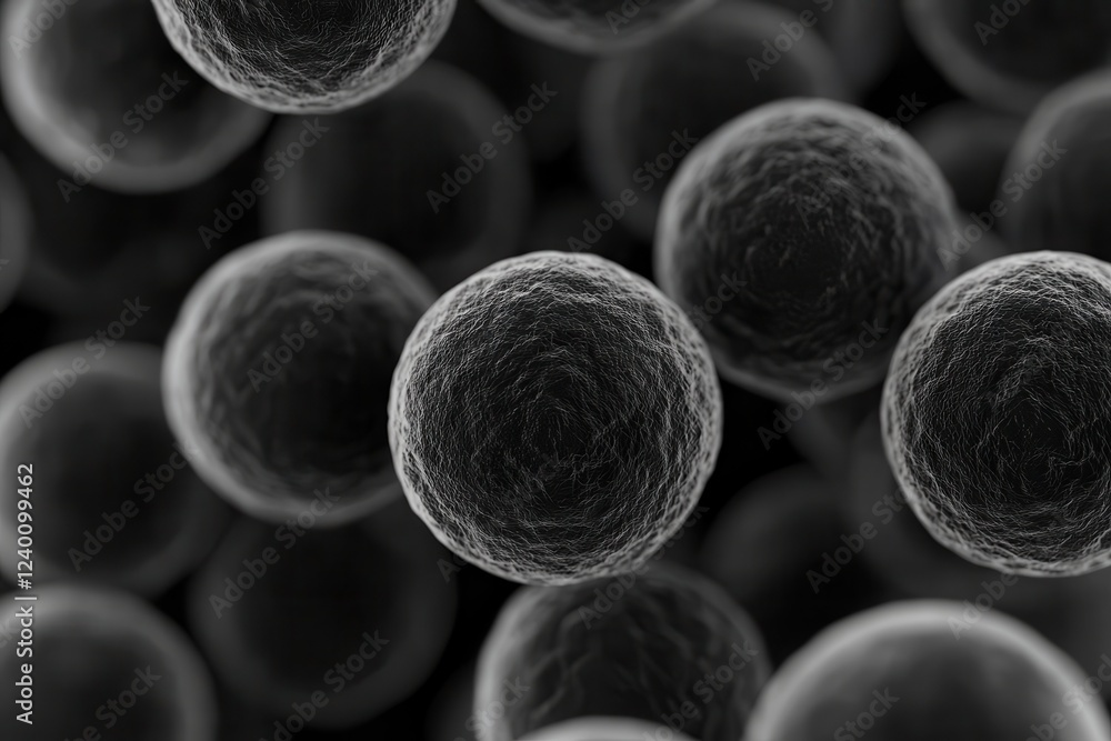 Poster exploring cellular structures laboratory scientific imagery microscopic environment close-up view bi