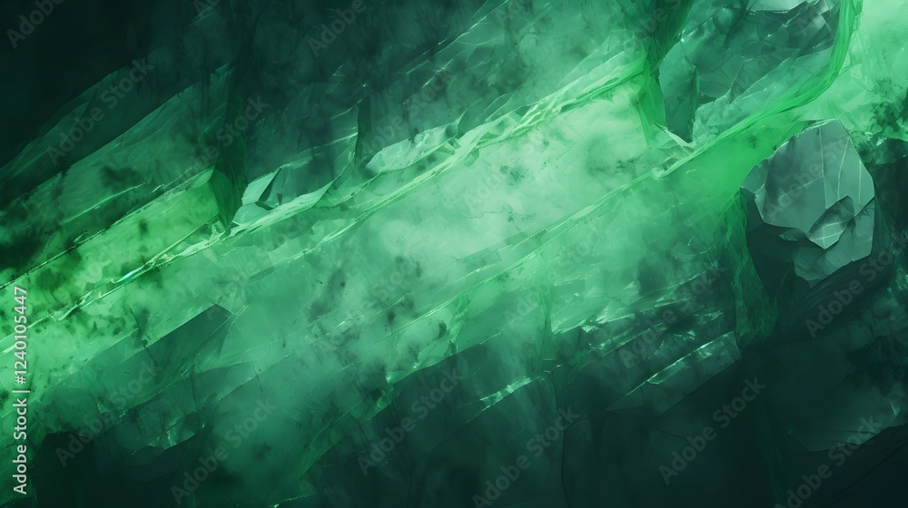 Poster stunning abstract jade textures featuring vibrant green hues and mesmerizing natural patterns creati