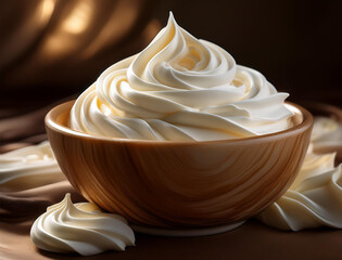 Generated image　ホイップクリーム
