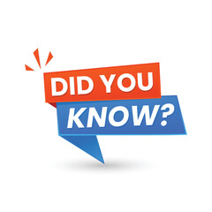 Fascinating Did You Know Ideas vector design
