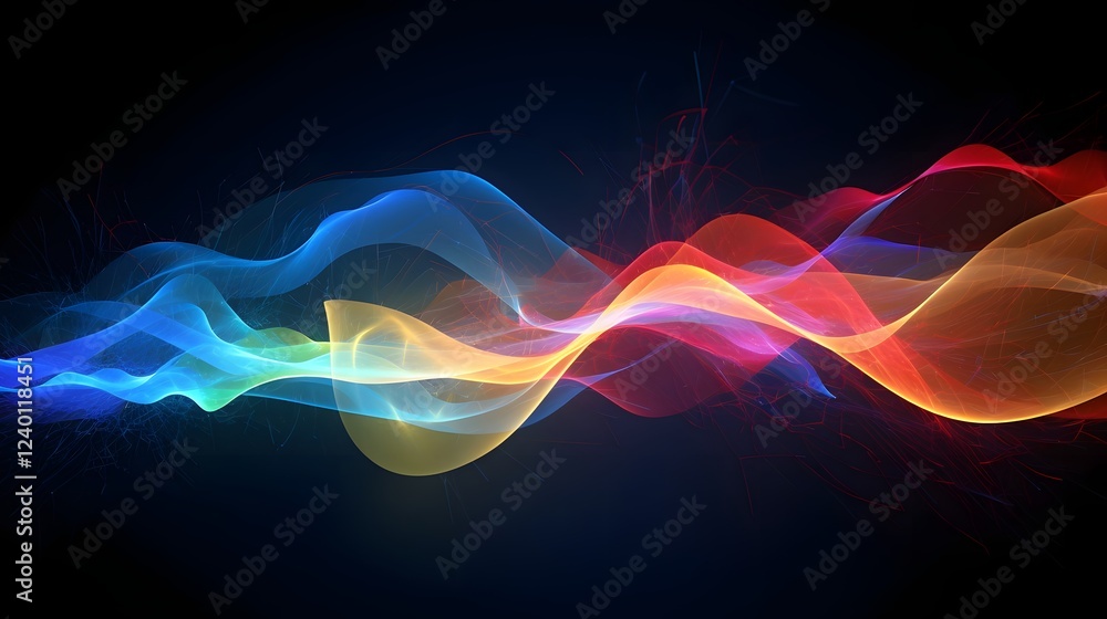 Poster visually striking abstract representation of the brain s complex neural activity