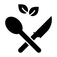 Plant-Based Foods Glyph icons