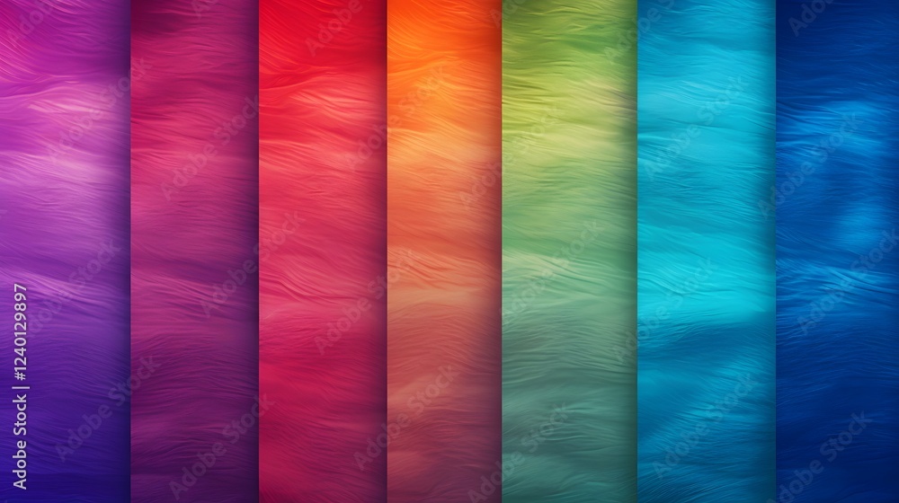 Poster stunning abstract gradient textures in bold vibrant colors these seamless digital patterns are perfe