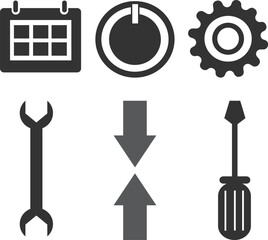 Set of Technology vector icons