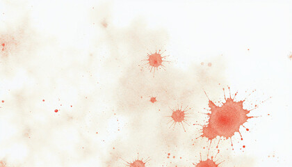 Obraz premium abstract red splash blood watercolor background