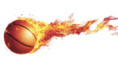 Basketball forward burner flame