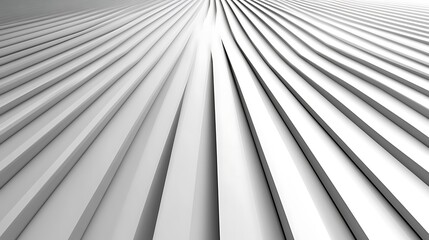 Abstract white lines converging. Background design