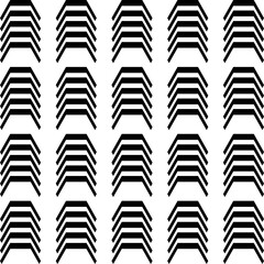 black and white pattern with lines symbol lines icon art ornament vector illustration 