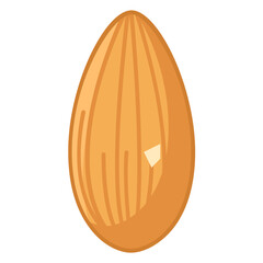 New nut snack Series in spring multi colored icon pack