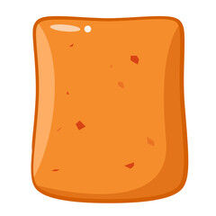 New nut snack Series in spring multi colored icon pack