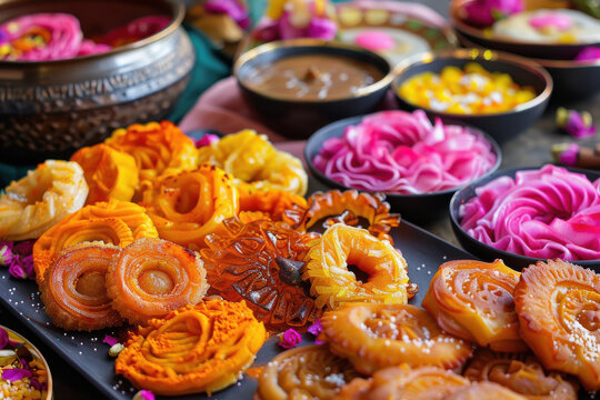 holi indian food feast