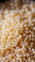 Acini Di Pepe pasta, closeup, healthy food, background