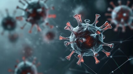 Microscopic Visualization of Virus Structure and Activity in Detail