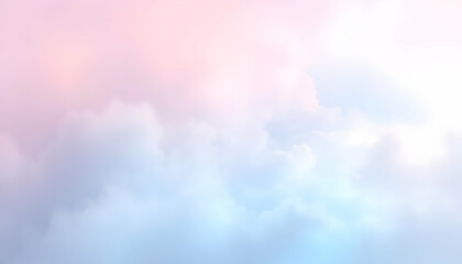 Pastel sky, soft clouds, dreamy atmosphere, gentle gradients, pink and blue hues, ethereal backdrop, heavenly scenery, delicate textures, wispy cloudscape, tranquil mood, serene horizon, abstract skys