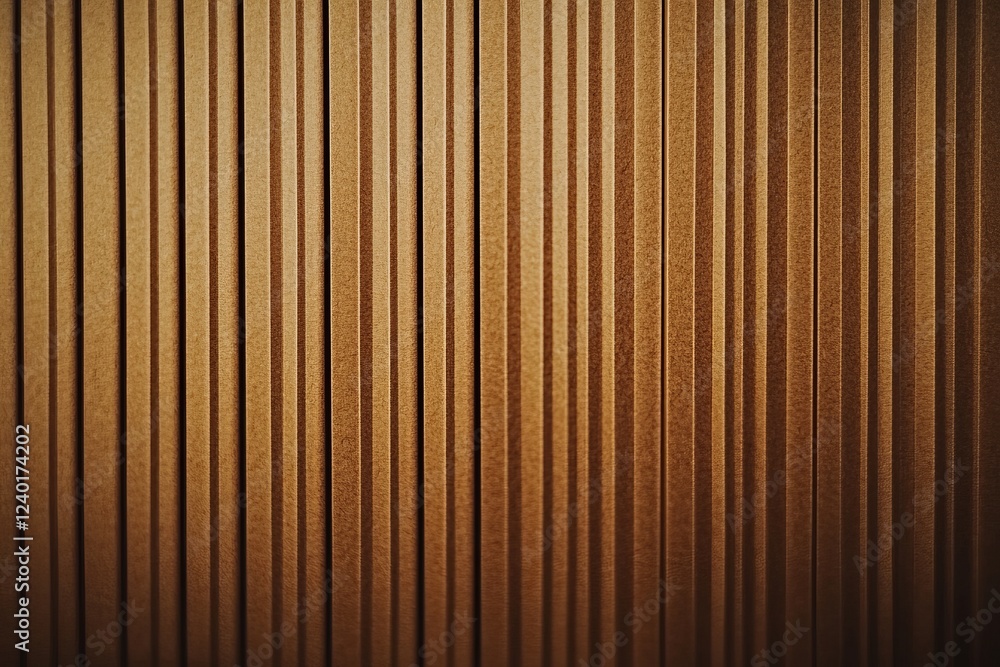 Aufkleber abstract vertical brown lines texture background.