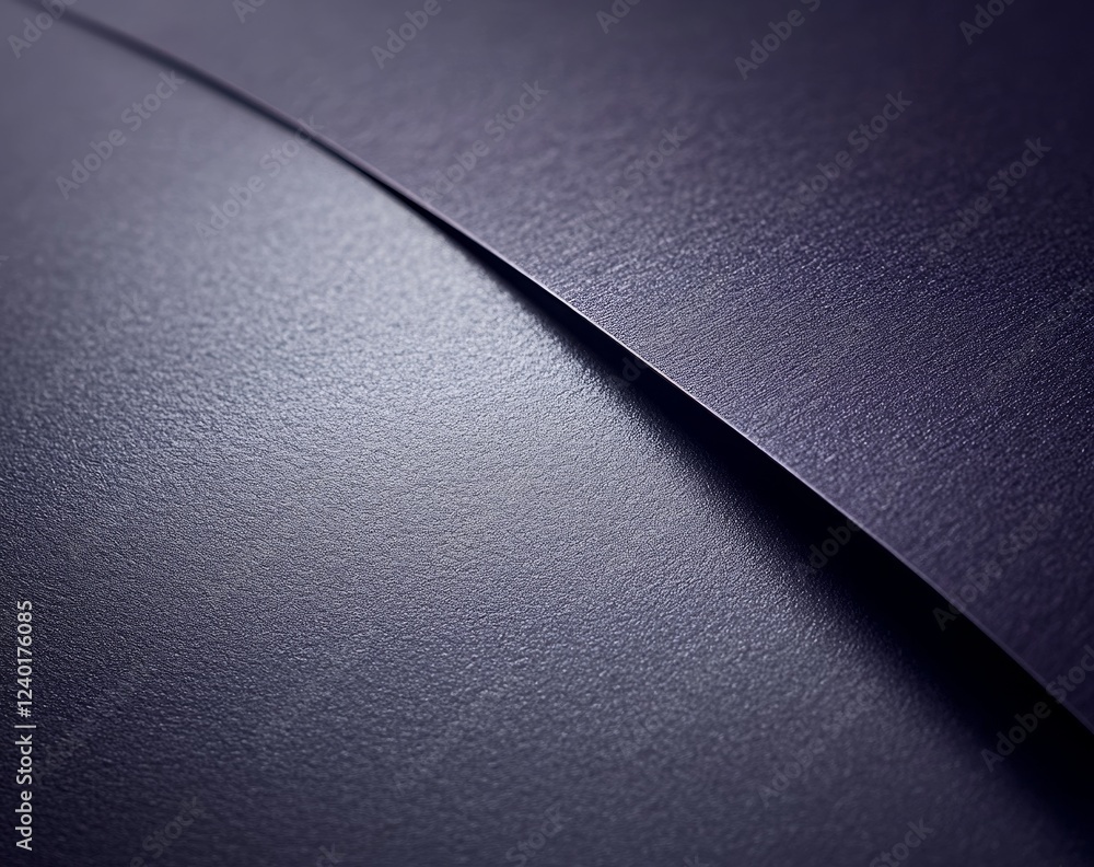 Poster abstract close-up of two dark purple textured surfaces intersecting.