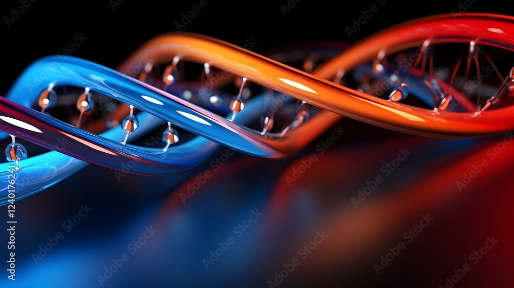 Poster captivating abstract digital artwork showcasing the dynamic potential and visionary advancements of 