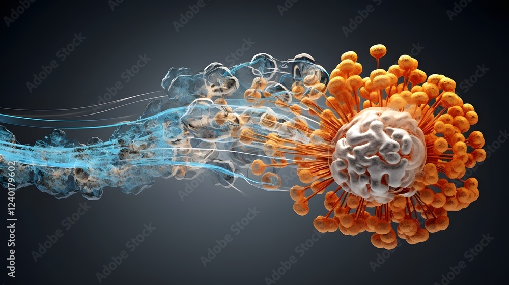 Poster visualizing the dynamic and innovative applications of intelligence in revolutionizing medical care 