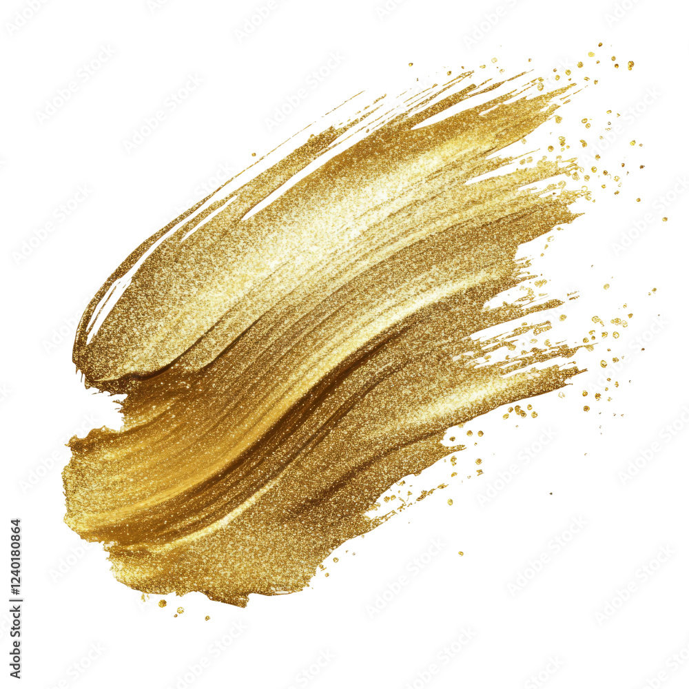 Aufkleber glittering abstract stroke wave with transparency background for modern design projects and creative