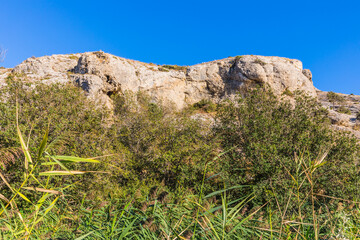 Cape Alchak nature reserve near Sudak, Crimea, Russia 
