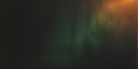 Obraz premium Light Leak Background with Green and Orange Tones