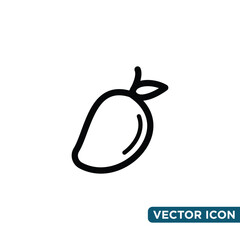 Simple Design Fruit Icon Template
