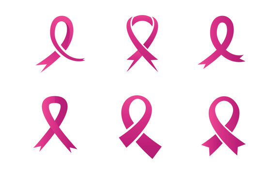 Breast cancer concept Pink ribbon event Vector illustration