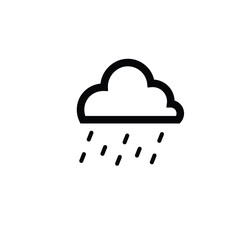 rain cloud icon