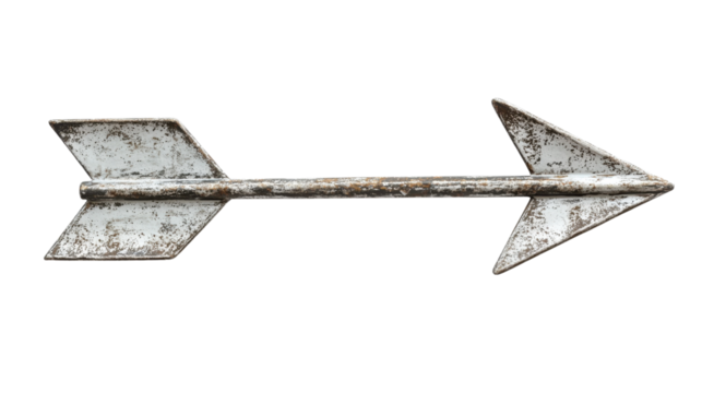 3D star and arrow icon design representing direction and success