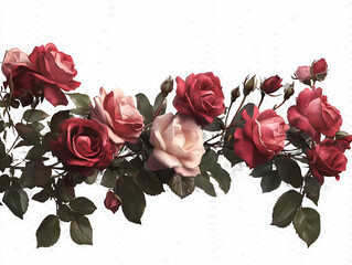 bouquet of pink roses