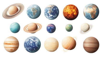 Easter eggs designed as globes with a world map pattern