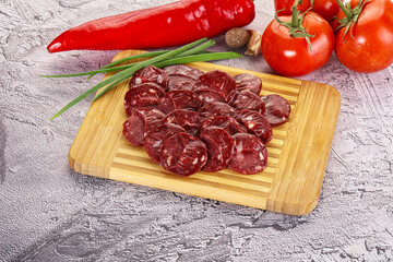 Wild Bear meat homemade sausages