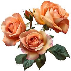 bouquet of red roses
